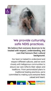 Home page website design in Darwin - Warrijki ACCESS Care Support Services NT