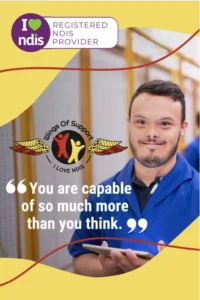 Wings of Support NDIS Window Posters